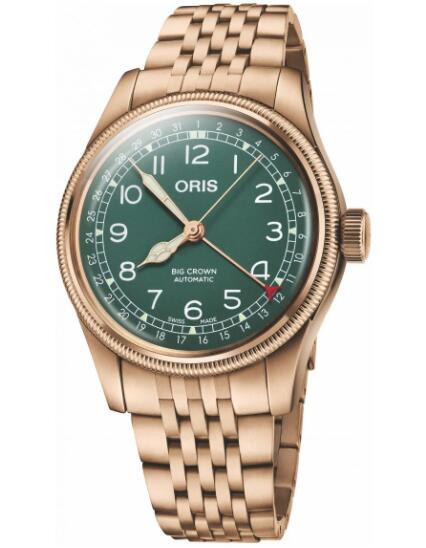 ,2022 Oris Big Crown Bronze Pointer Date Replica Watch 01 754 7741 3167-07 8 20 01